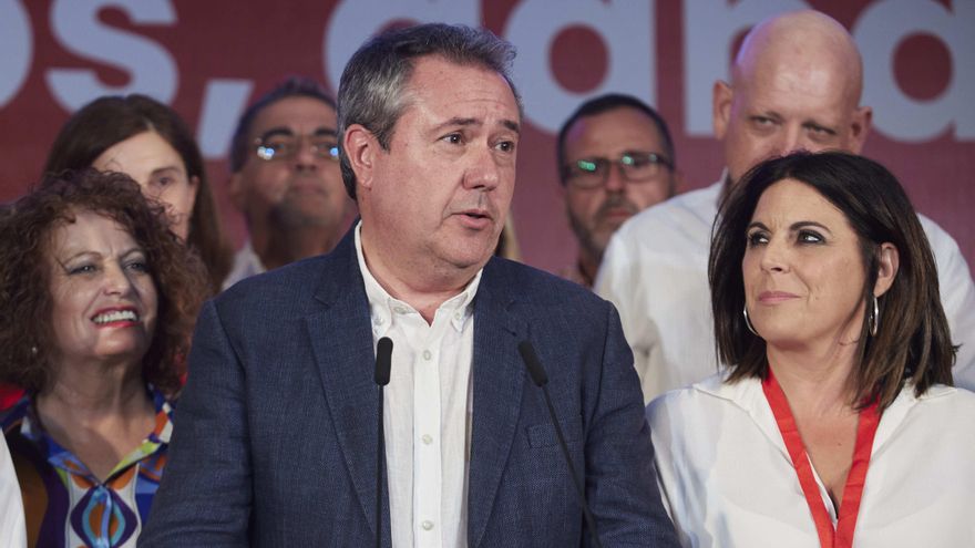 El candidato del PSOE a la presidencia de la Junta de Andalucía, Juan Espadas.