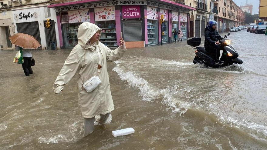 FOTOS | Las imágenes de las inundaciones en Málaga por la nueva DANA
