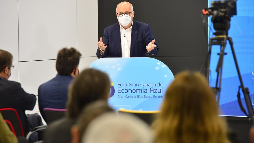 El presidente del Cabildo de Gran Canaria, Antonio Morales.