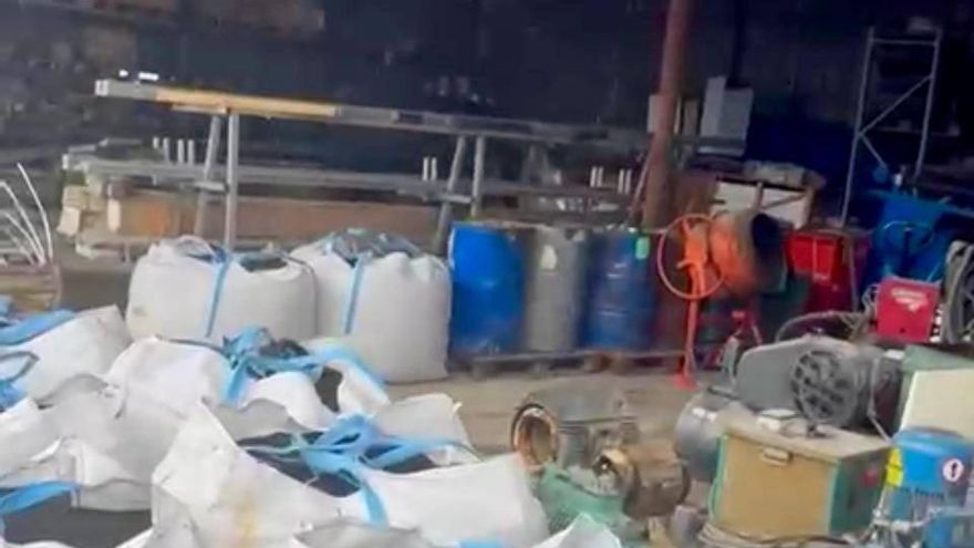 La arena del volcán de La Palma está en Torrelodones esperando a que el Ayuntamiento de Madrid la acepte