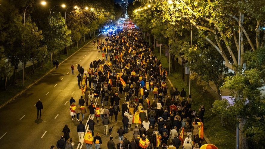 EuropaPress 5565738 decenas personas parten parlamento europeo calle ferraz manifestacion