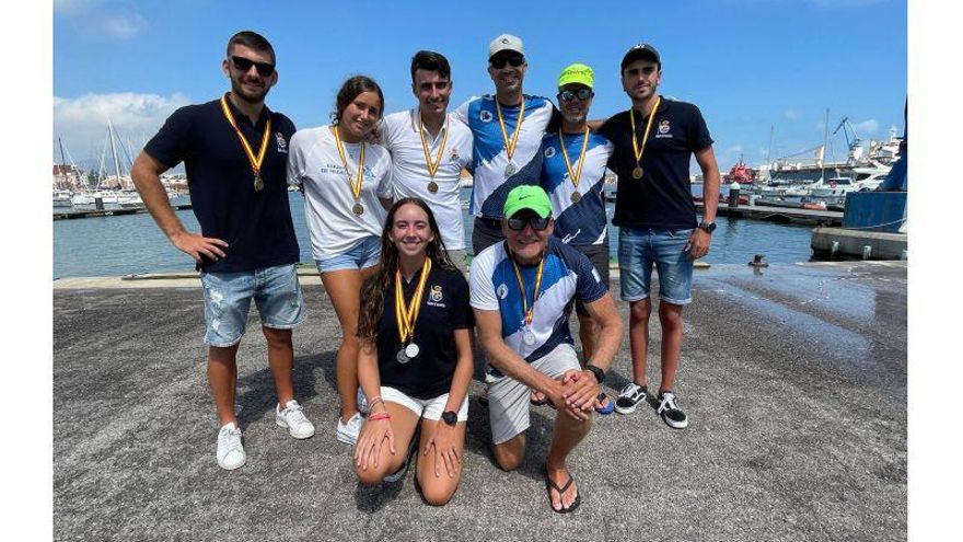 Media docena de títulos para el RCNGC en el Campeonato de España de Kayak de Mar
