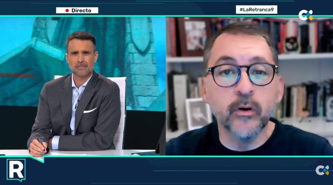 Intervención del alcalde de Santa Cruz de Tenerife, José Manuel Bermúdez (CC), en el programa 'La Retranca' de Televisión Canaria.