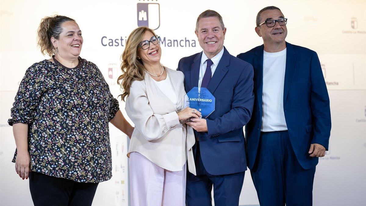 Page recibe el premio de la Mesa del Tercer Sector de Castilla-La Mancha