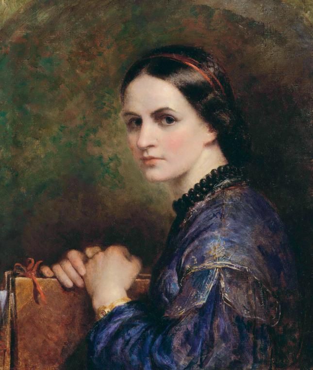 'Autorretrato' de Mary Severn (1862)