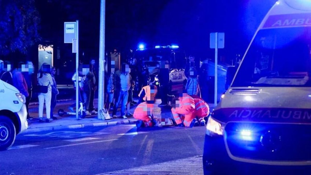 Un atropello en la avenida Condesa de León deja dos heridas, una motorista y una peatona