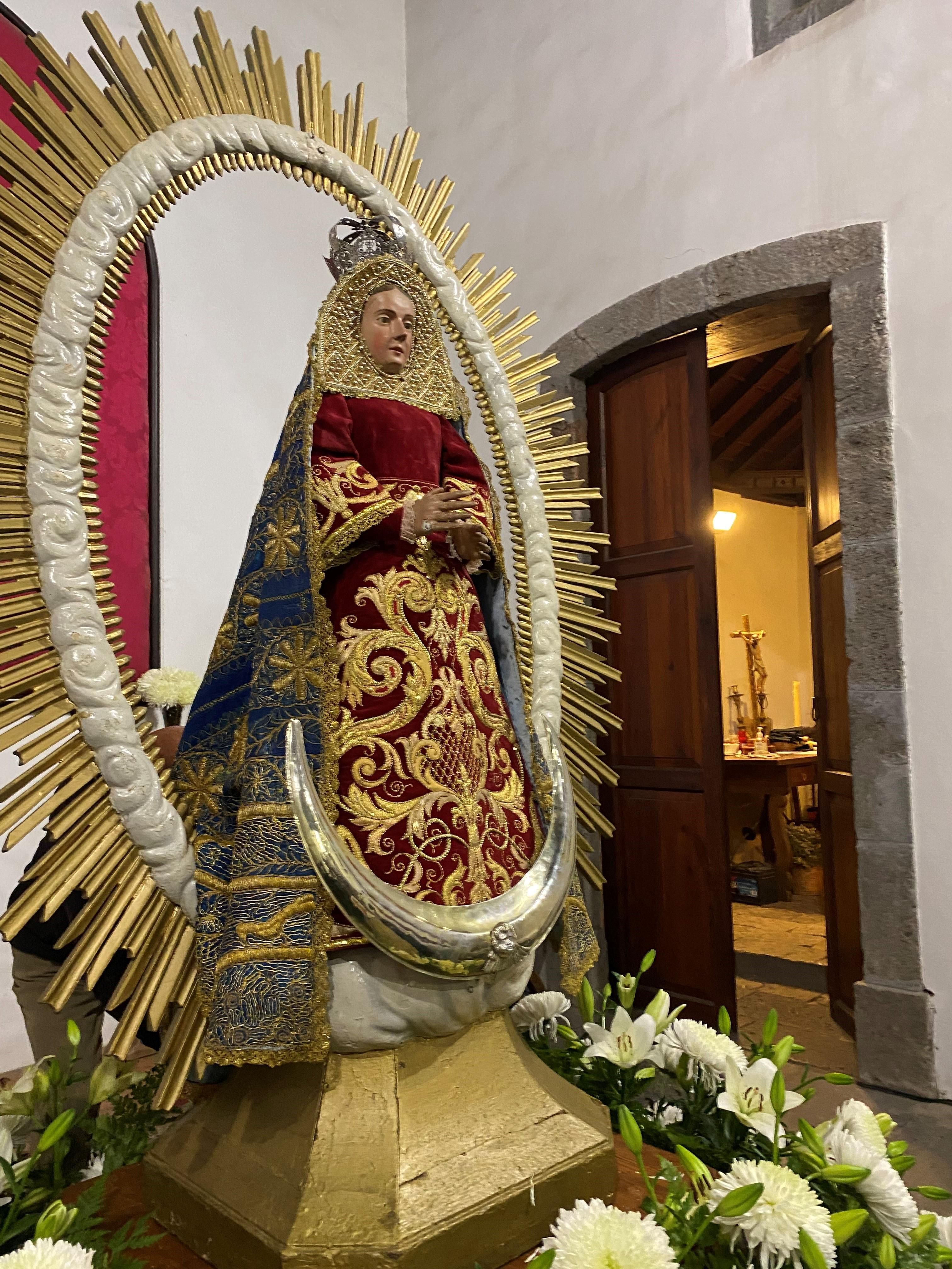 Virgen de Bonanza. Día de su onomástica.
