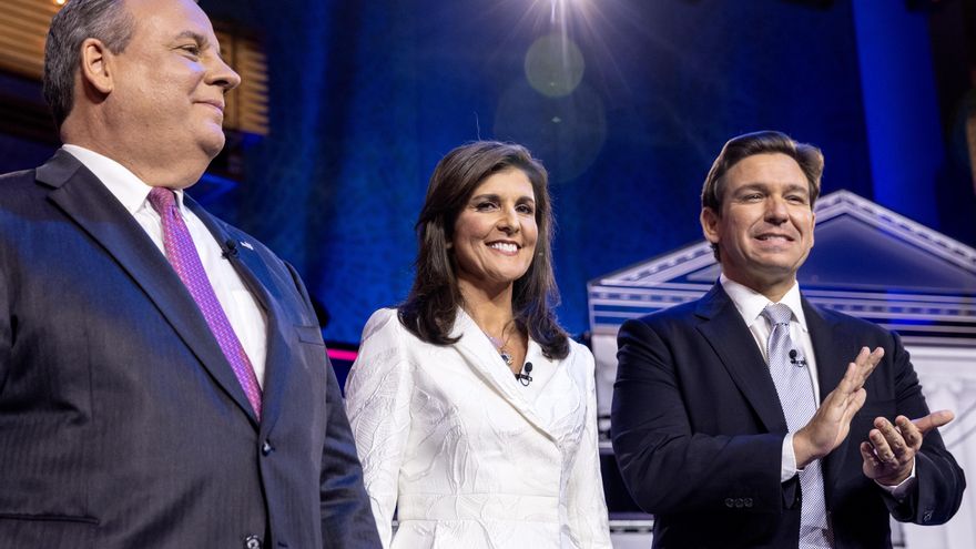 DeSantis y Haley señalan que Trump no es el presidente que ahora necesita EE.UU.