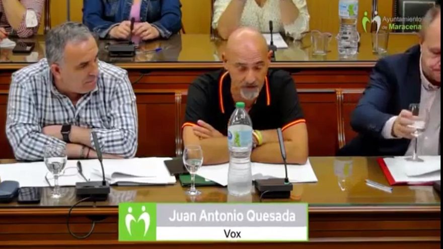 Un concejal de Vox de Maracena: "Si te llamas Manolo y eres un deportista que no está bien considerado te puedes llamar María José y así triunfas"