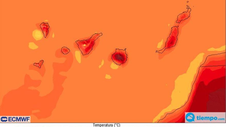 Declarada la alerta por calor en las islas orientales con máximas de hasta 39º