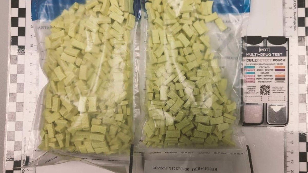 Pastillas de éxtasis incautadas por Guardia Civil - GUARDIA CIVIL