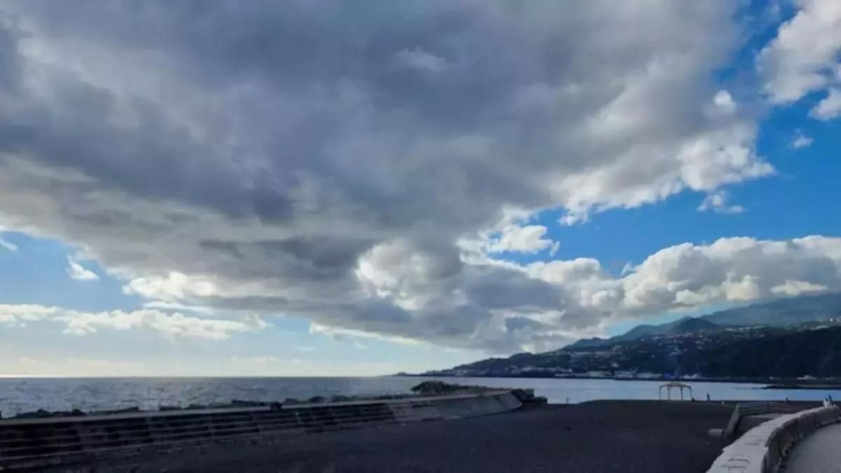 Intervalos nubosos este viernes en el norte y este de La Palma