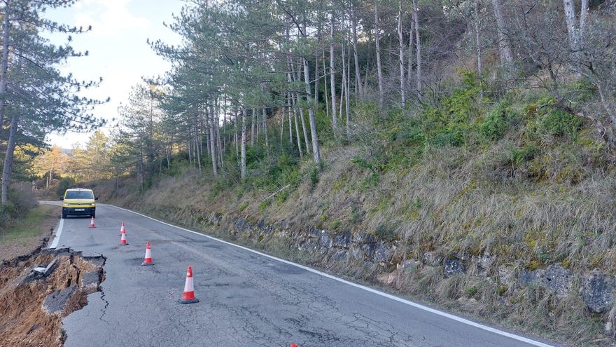 Los problemas por el paso de la borrasca Nils en Aragón se suman a las afecciones por las últimas lluvias