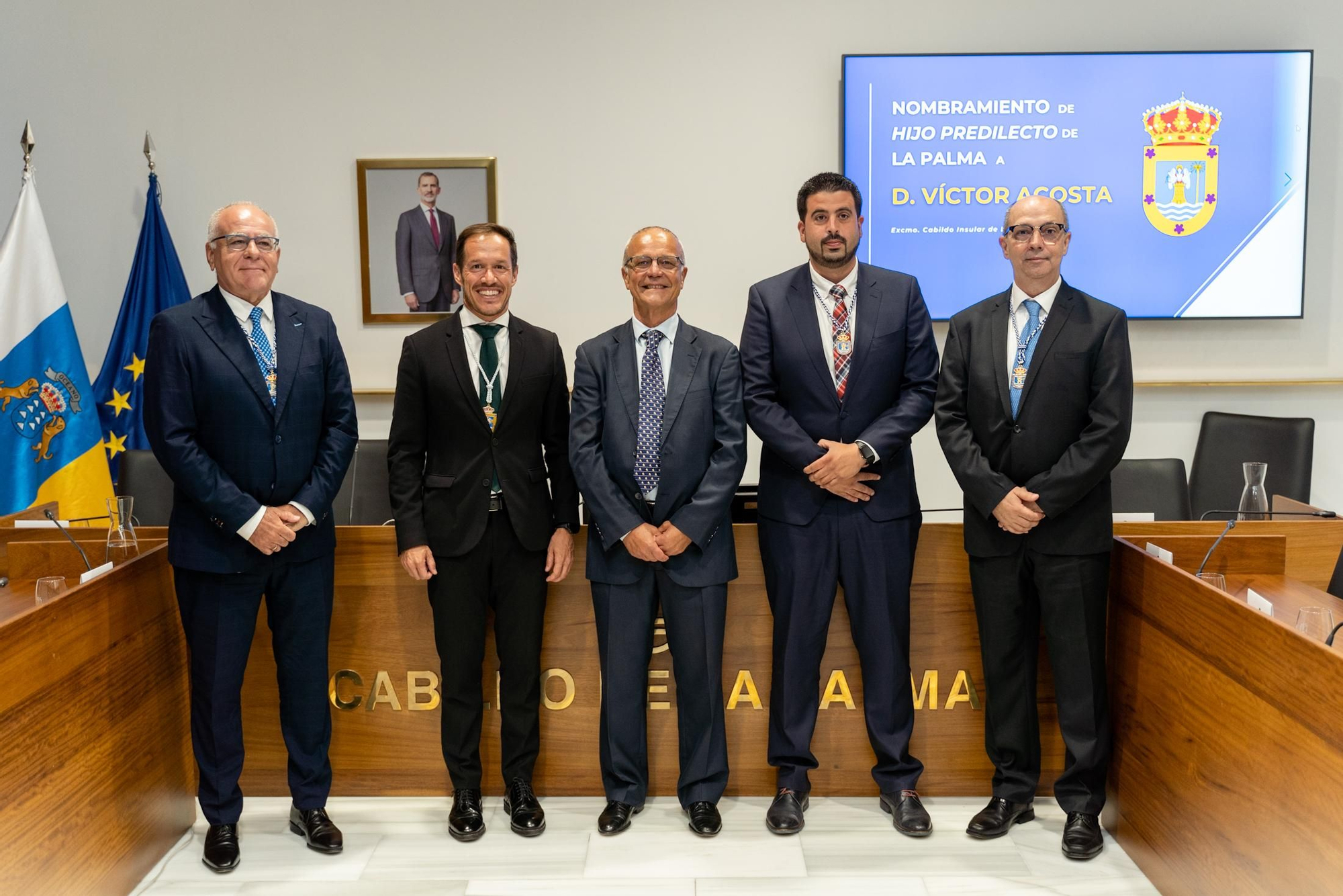 Un momento de la ceremonia.