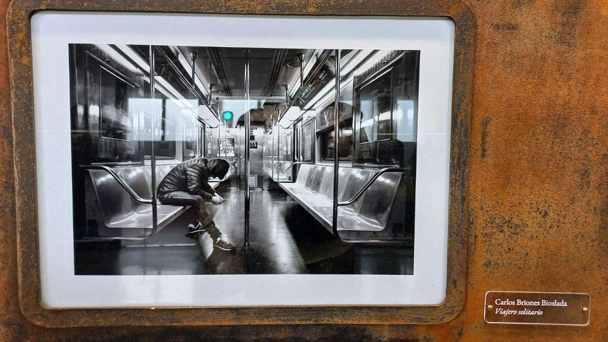 ''Viajero solitario' de Carlos Briones Bioslada