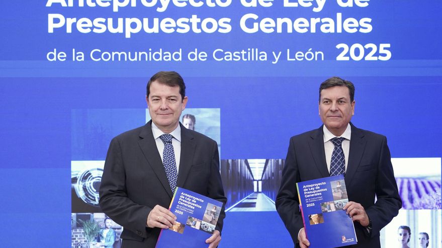 Mañueco presenta los presupuestos de 2025 y no los condiciona a un posible adelanto electoral