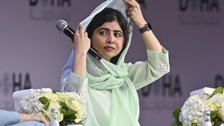 La joven pakistaní Malala Yousafzai, en una imagen de archivo. EFE/EPA/NOUSHAD THEKKAYIL