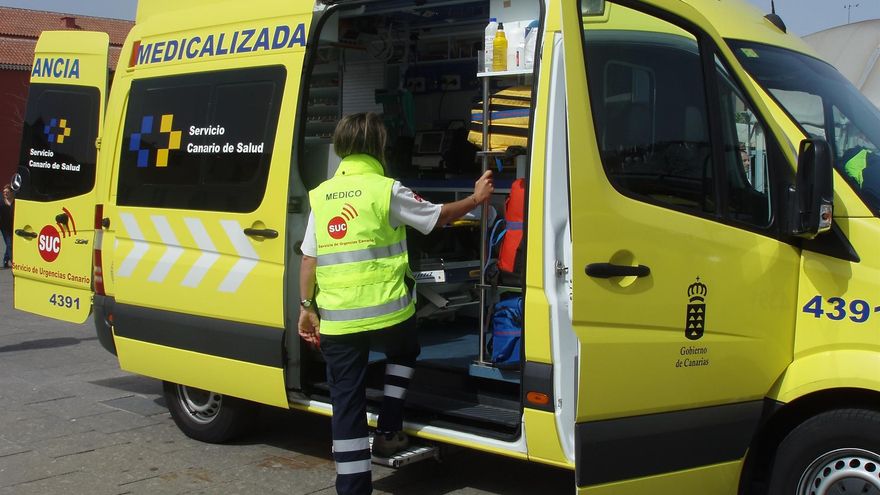 Ambulancia medicalizada del SUC