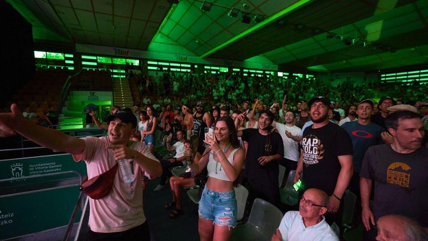 El pabellón de Mendizorroza, entregado a Kase.O