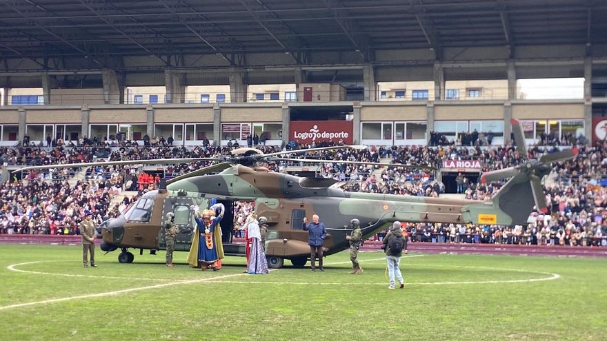 La ilusión de los Reyes Magos vuelve a aterrizar en Las Gaunas