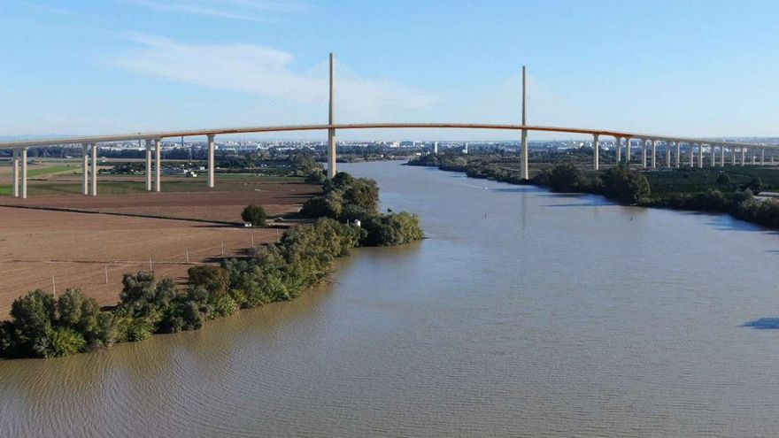 El Gobierno prevé empezar en 2026 el puente de la SE-40 sobre el Guadalquivir
