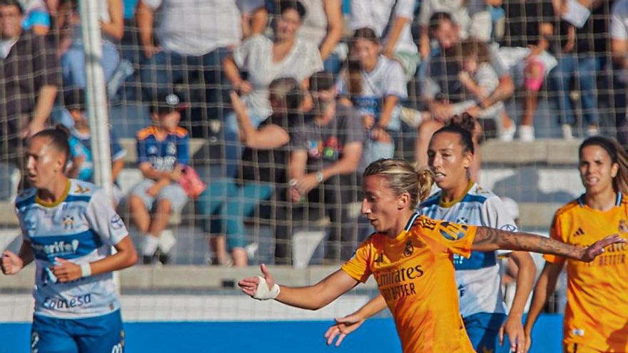 El Costa Adeje Tenerife cae por goleada ante el Real Madrid
