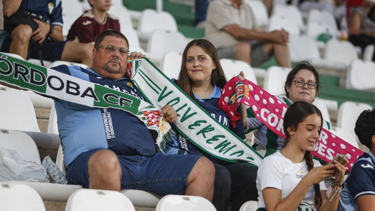 Grada Blanquiverde del Córdoba CF - UD Almería