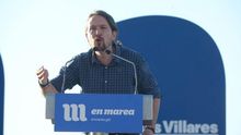 Pablo Iglesias, en el mitin de Vigo. Foto: Twitter Podemos
