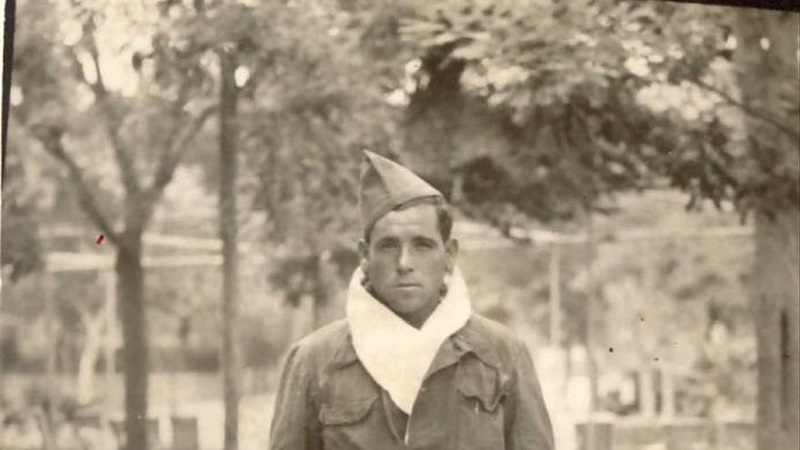 Fotografía de Martín del Amor Hurtado, asesinado en Mauthausen en 1941. Fecha y lugar sin determinar