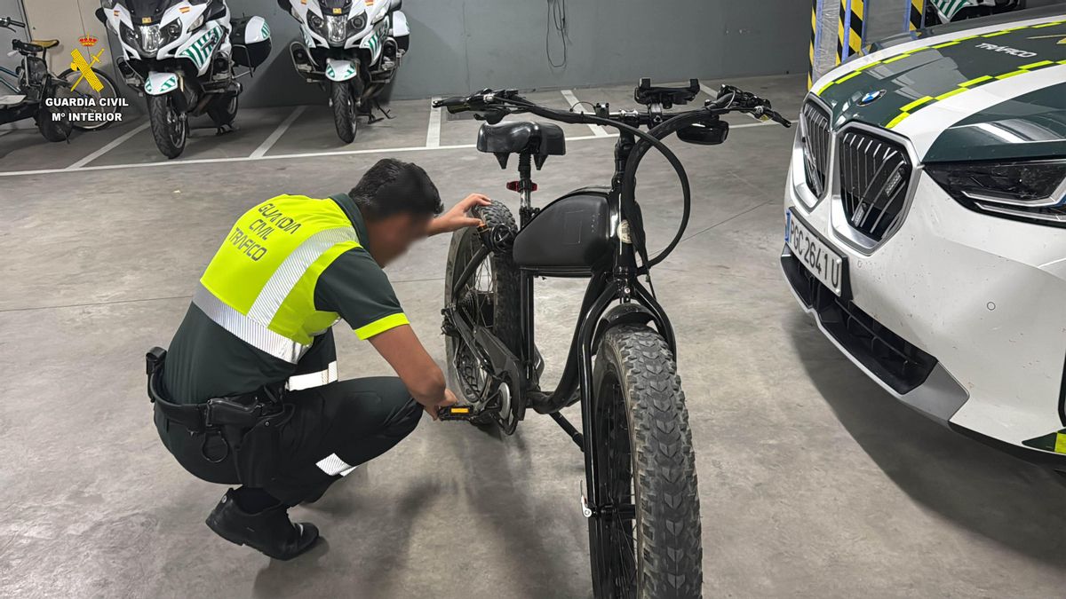 Investigado en Calahorra por circular con una bicicleta trucada como ciclomotor y sin puntos en el carné