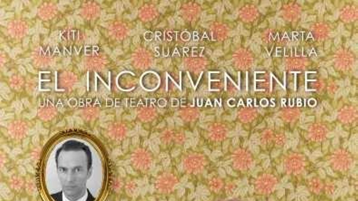 Cartel de la obra 'El inconveniente', que abre el 34 Festival de Invierno de Torrelavega