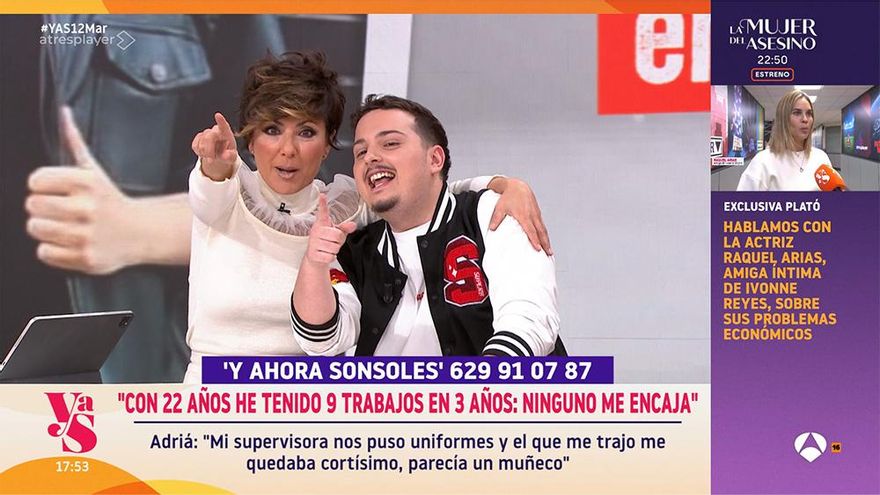 Sonsoles Ónega ficha para su programa a un espectador que acudía como invitado: "Ha nacido una estrella"