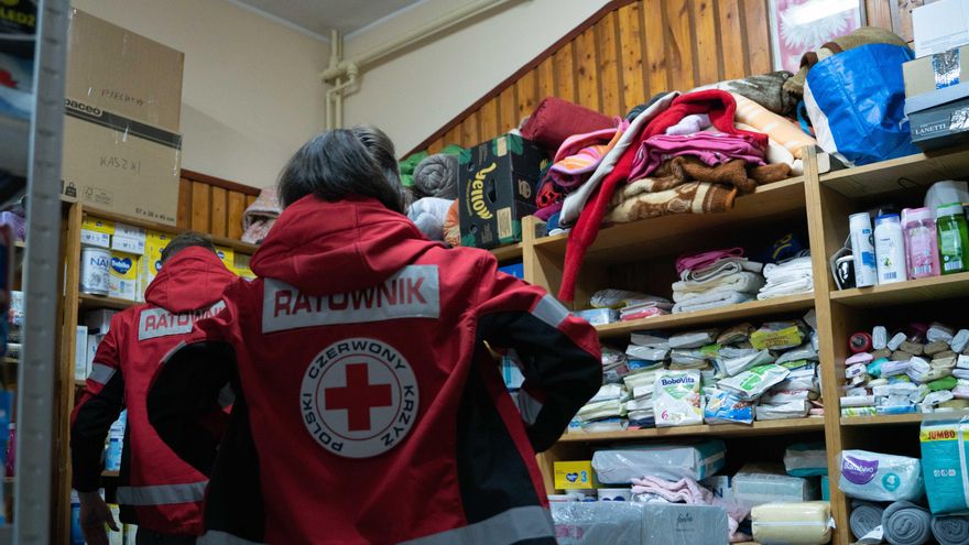 La ayuda en la frontera polaco bielorrusa, donde persiste la necesidad