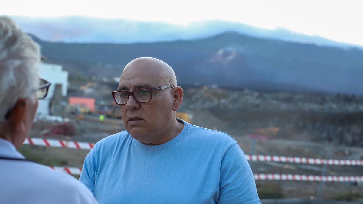 El presidente de la asociación de vecinos de La Laguna, Marcelino Rodríguez. 