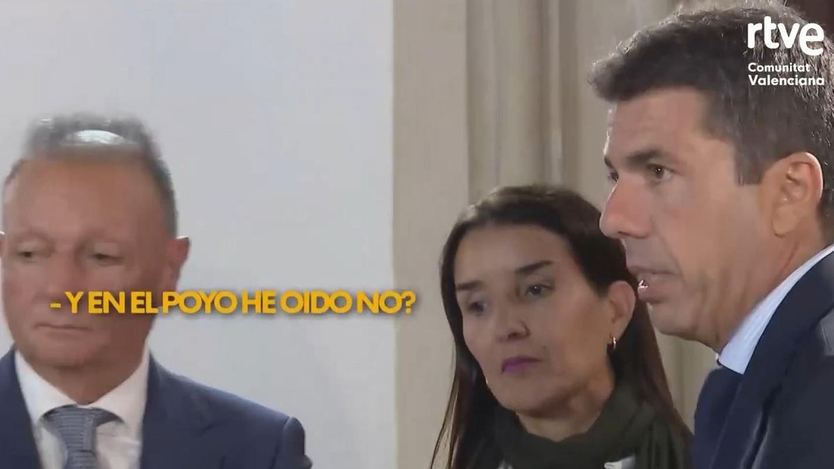 Un nuevo vídeo revela que Mazón sabía del riesgo en el Poyo antes de acudir a El Ventorro el día de la dana