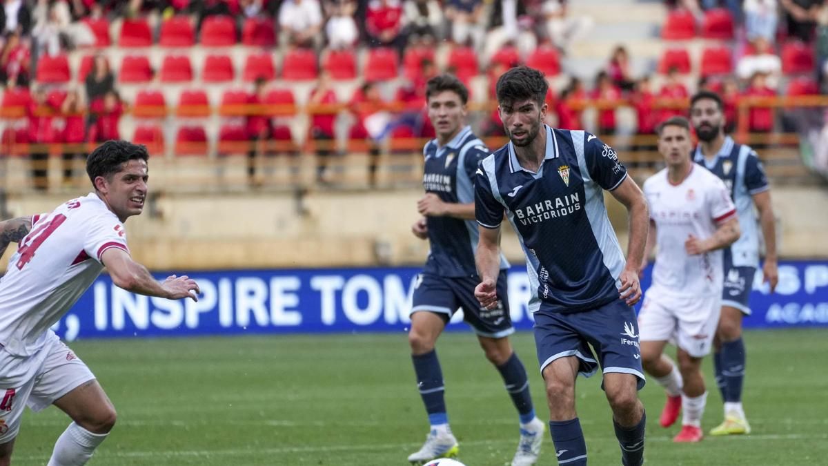 Theo Zidane, en el partido frente a la Cultural y Deportiva Leonesa