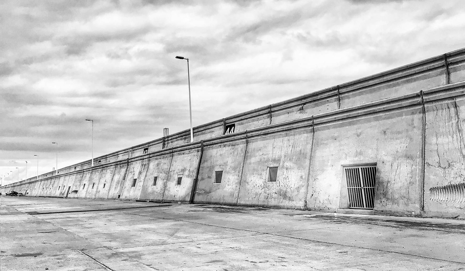 Dique Muelle Nelson Mandela en El Puerto de La Luz.