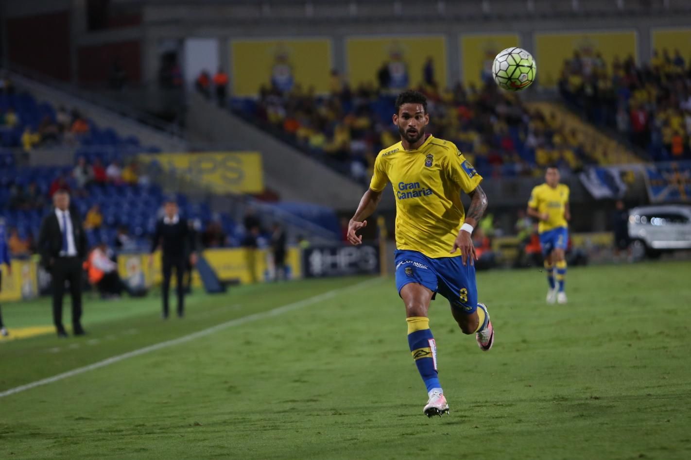 Imágenes del partido entre la UD Las Palmas y el Espanyol. (Alejandro Ramos).