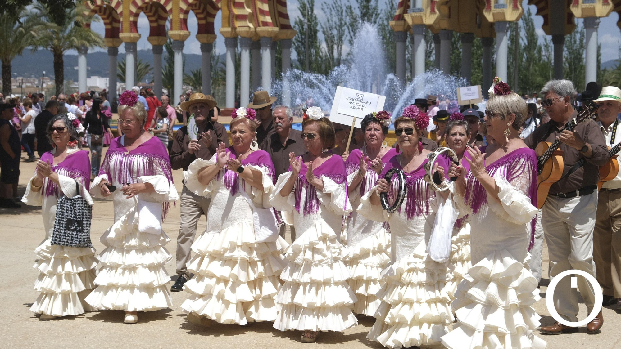 Ambiente de jueves en la feria de Córdoba.
