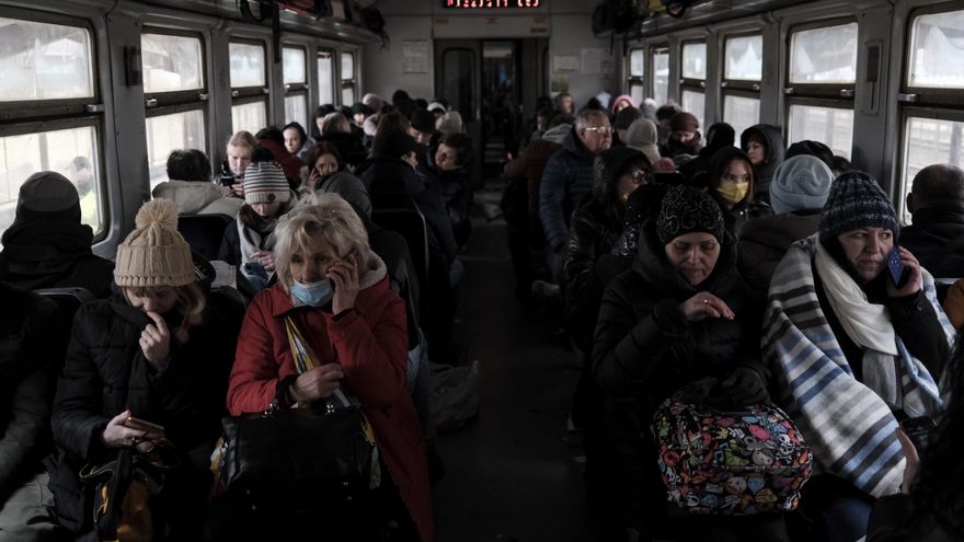 Polonia recibió 106.000 refugiados en 24 horas, máxima cifra de la invasión