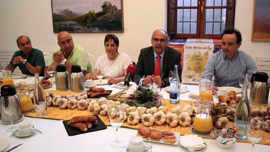 Presentación Feria del Ajo Santa Marina del Rey.
