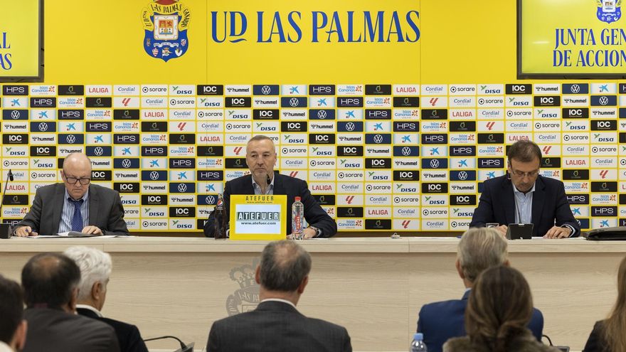 La UD Las Palmas aprueba un presupuesto de 72,5 millones y pérdidas por casi diez