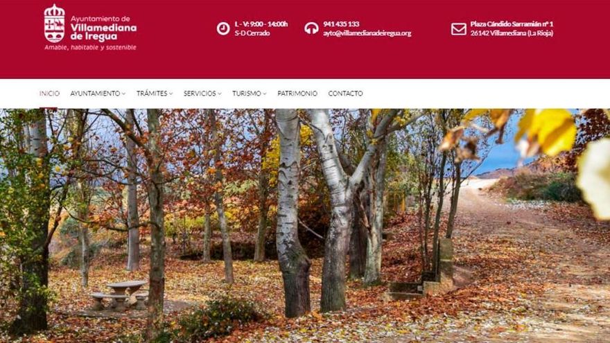 El Ayuntamiento de Villamediana renueva la web municipal