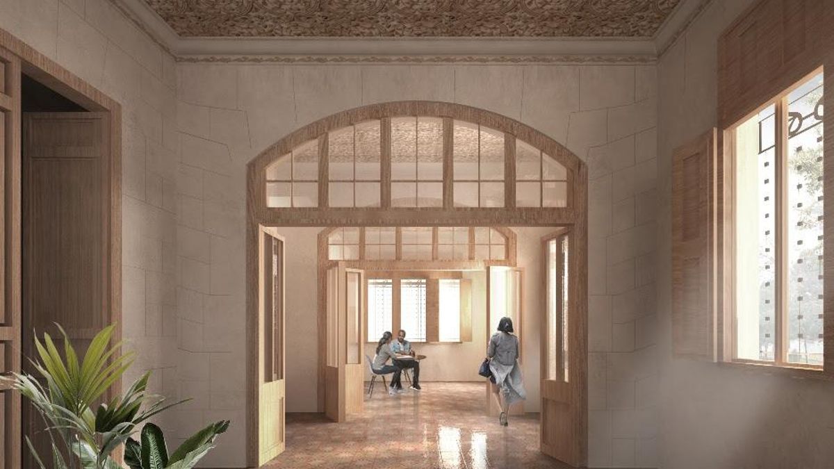 El interior de la finca conserva tesoros que los restauradores están tratando con sumo cuidado y respeto institucional