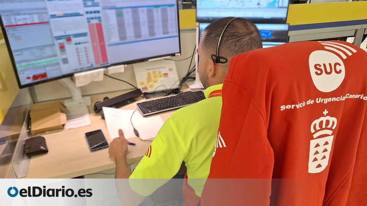 Herido un motorista de 40 años en una colisión con un coche en Los Realejos