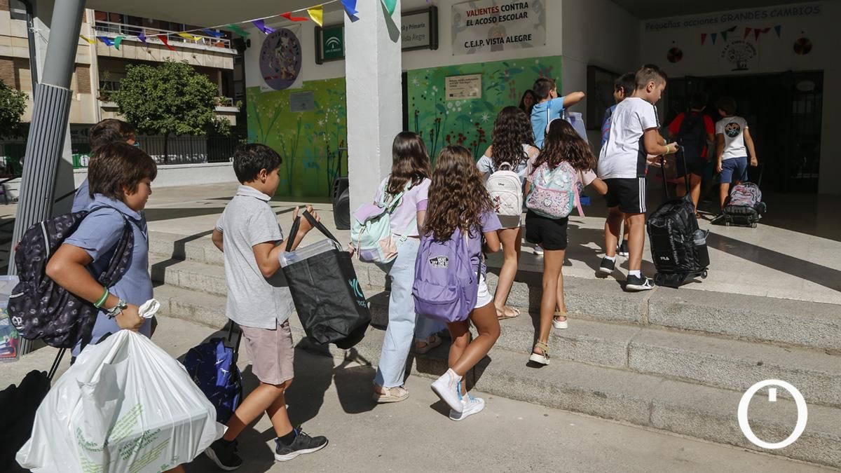 Vuelta al cole en el CEIP Vista Alegre