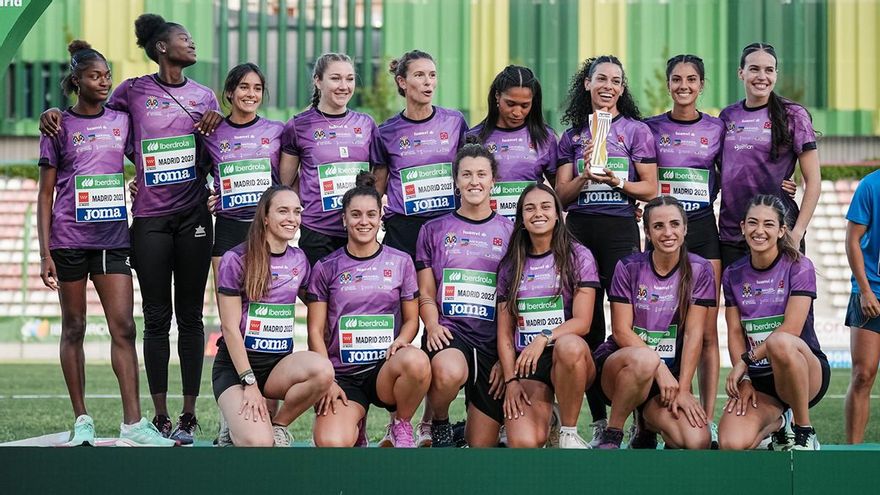 Carmen Avilés, subcampeona de la Liga Iberdrola de atletismo