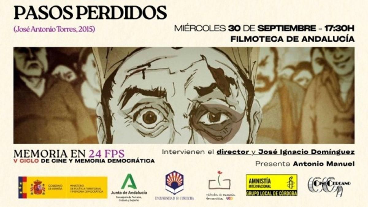José Ignacio Domínguez protagoniza el arranque del ciclo de cine de la Cátedra de Memoria Democrática