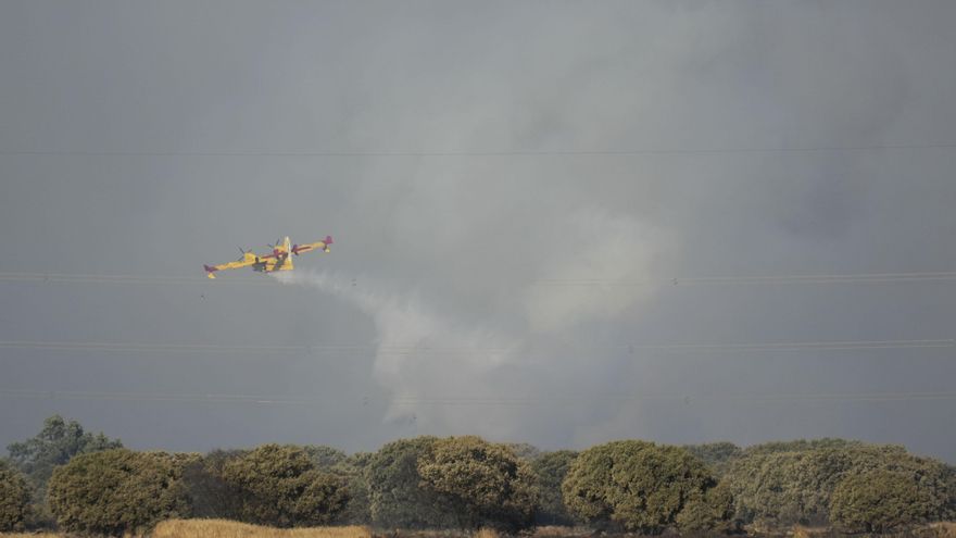 El incendio de Paredes del Monte, en Palencia, en nivel dos pero mejora su estado