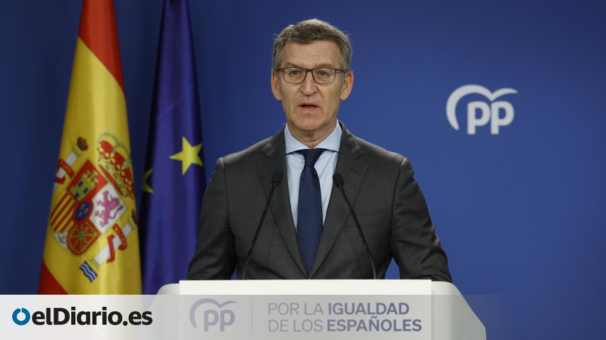 Feijóo amenaza con sacar al PP a las calles e insiste en hablar de la ...